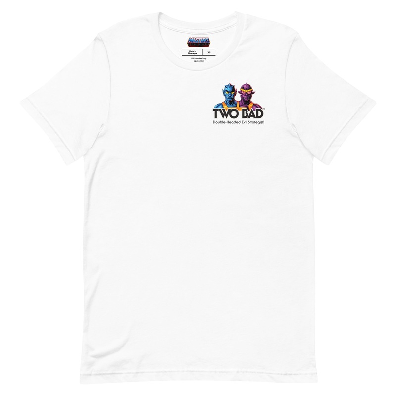 Masters of the Universe Two Bad White T-Shirt