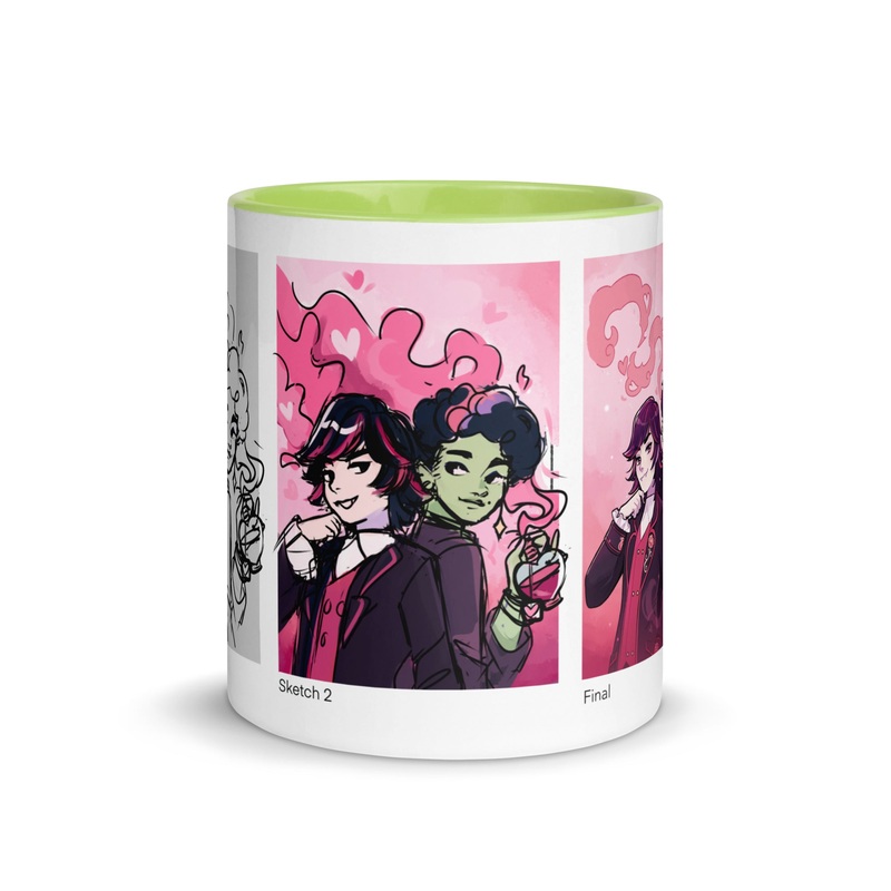 Monster High Pride Kieran & Spelldon Mug (Cli Godfried)