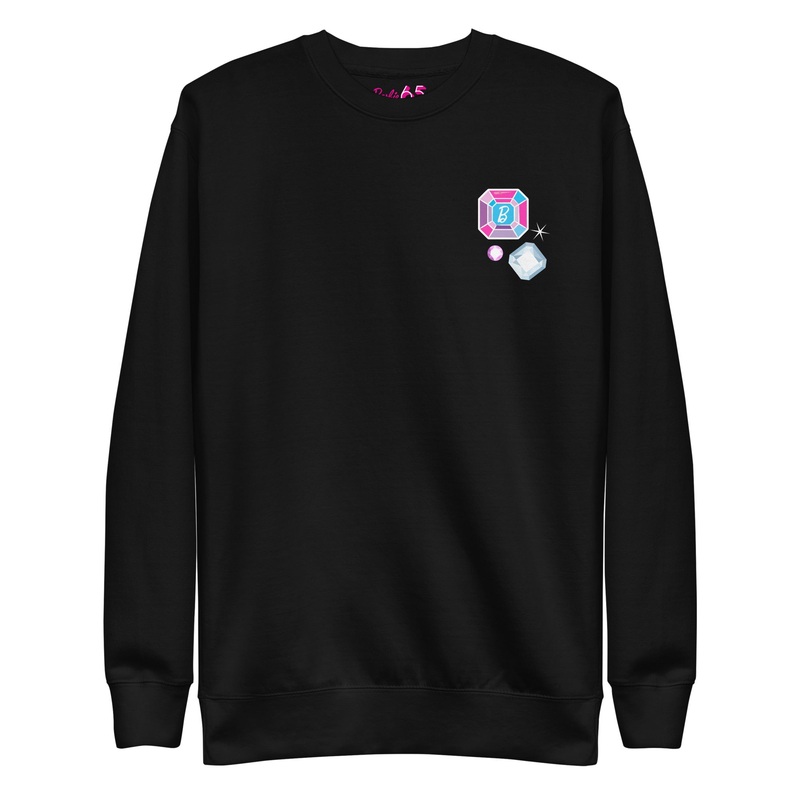 Barbie 1980’s Forever Iconic Born to Sparkle Sweatshirt