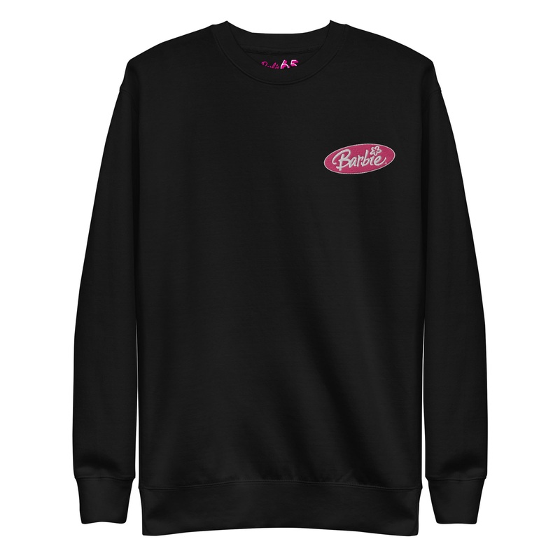 Barbie 2000’s Forever Iconic Y2K Pink Logo Sweatshirt