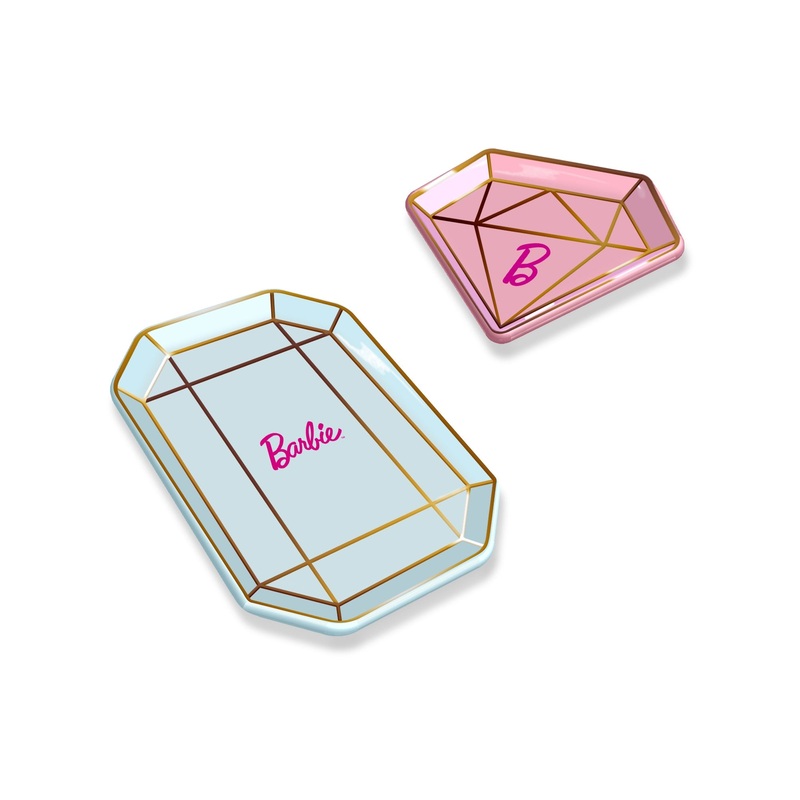 Barbie 1980’s Ceramic Trinket Trays