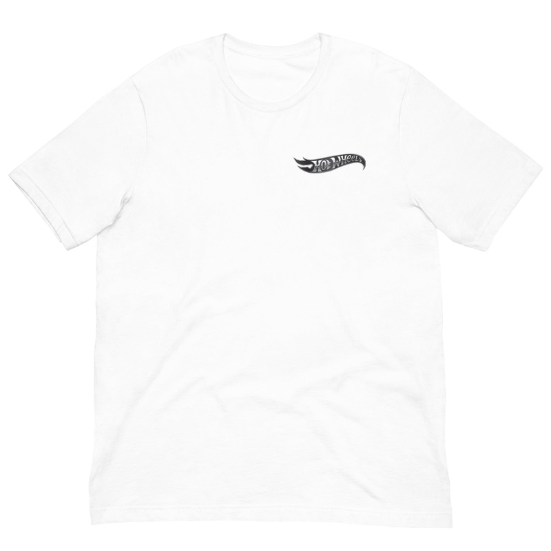 Hot Wheels Logos White T-Shirt