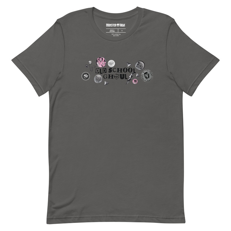 Monster High Old School Ghoul Grey T-Shirt