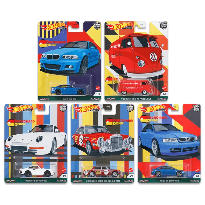 2021 HW Car Culture Mix 3: Deutschland Design