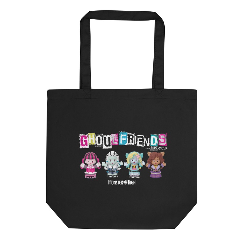Little People Collector Monster High Black Tote Bag