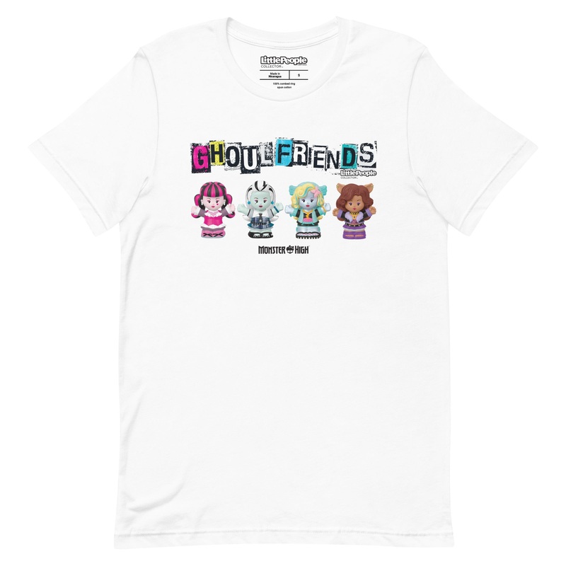 Little People Collector Monster High White T-Shirt