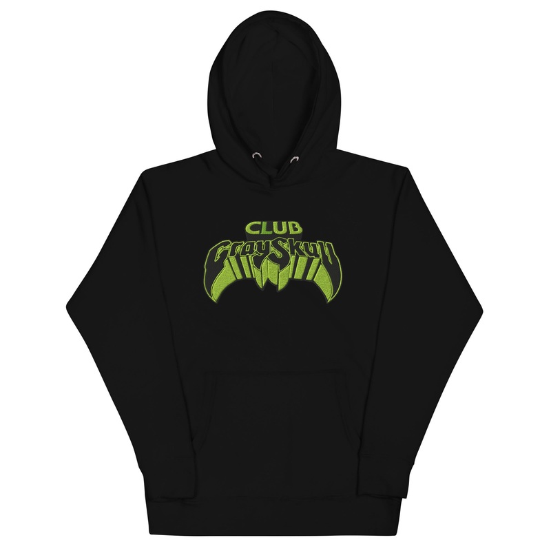 Masters of the Revolution Club Grayskull Black Embroidered Hoodie