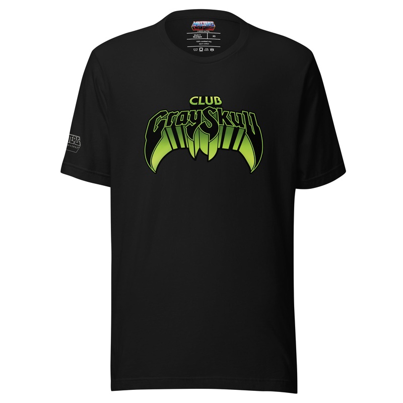 Masters of the Revolution Club Grayskull Black T-Shirt