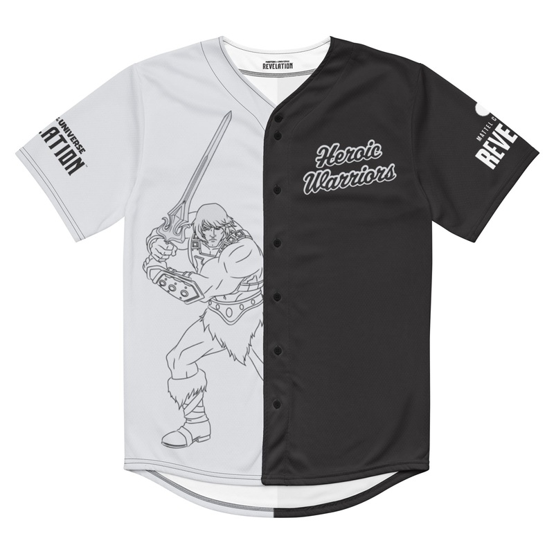 Masters of the Revolution Club Heroic Warriors He-Man Multi Baseball Jersey