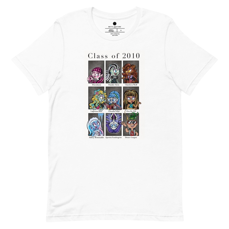 Monster High MC Revealed Fan-Designed White T-Shirt