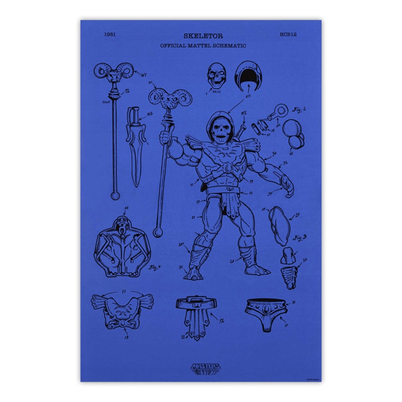 Art of Engineering Skeletor Print