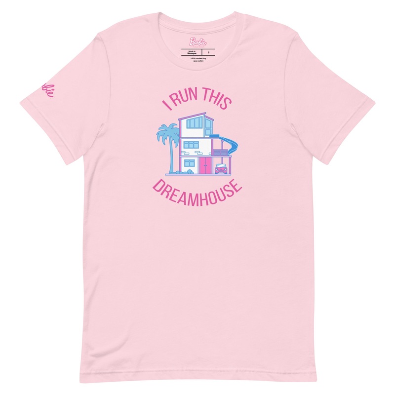 Barbie I Run This Dreamhouse Pink T-Shirt