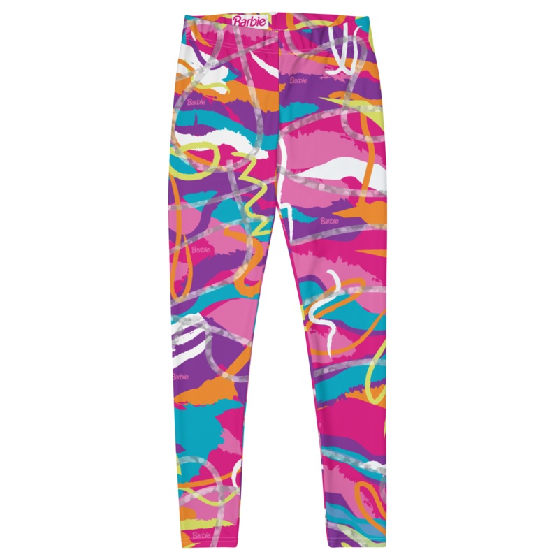 Barbie 80s Themed Neon Print Leggings