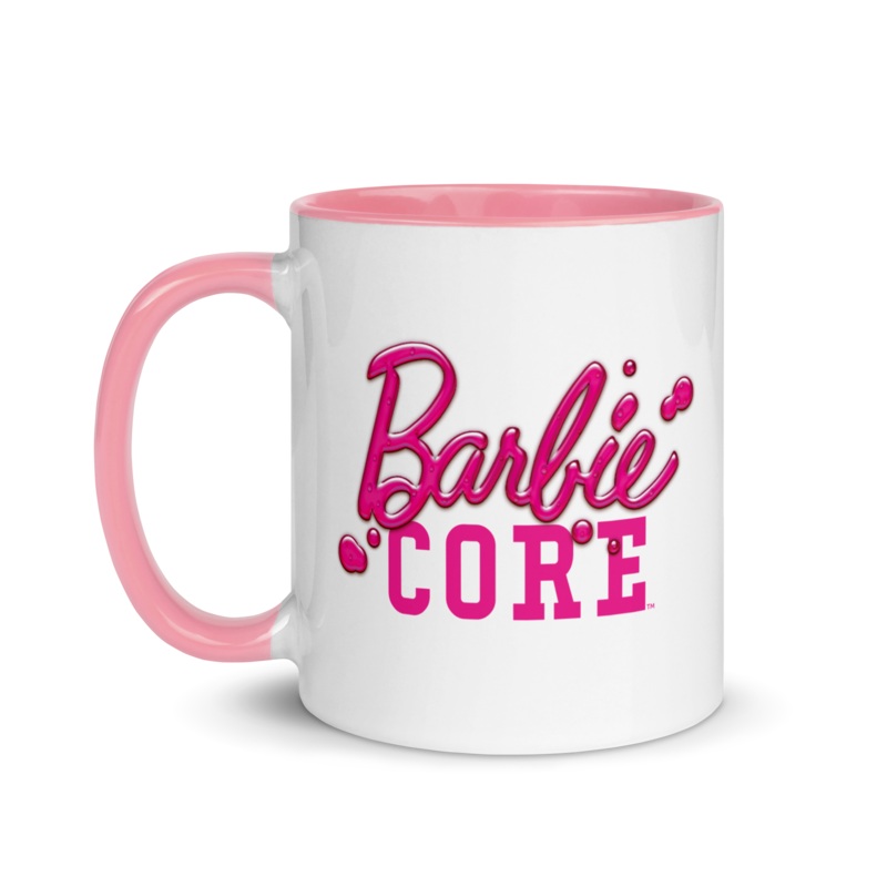 Barbiecore Script Logo Mug