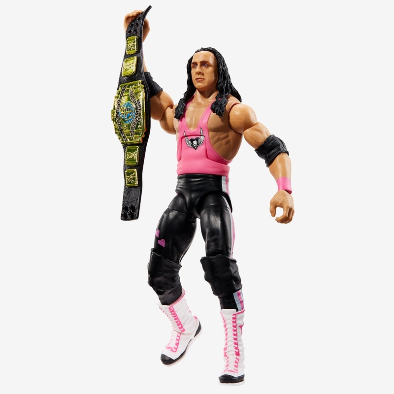 WWE Bret Hit Man Hart Elite Collection Action Figure