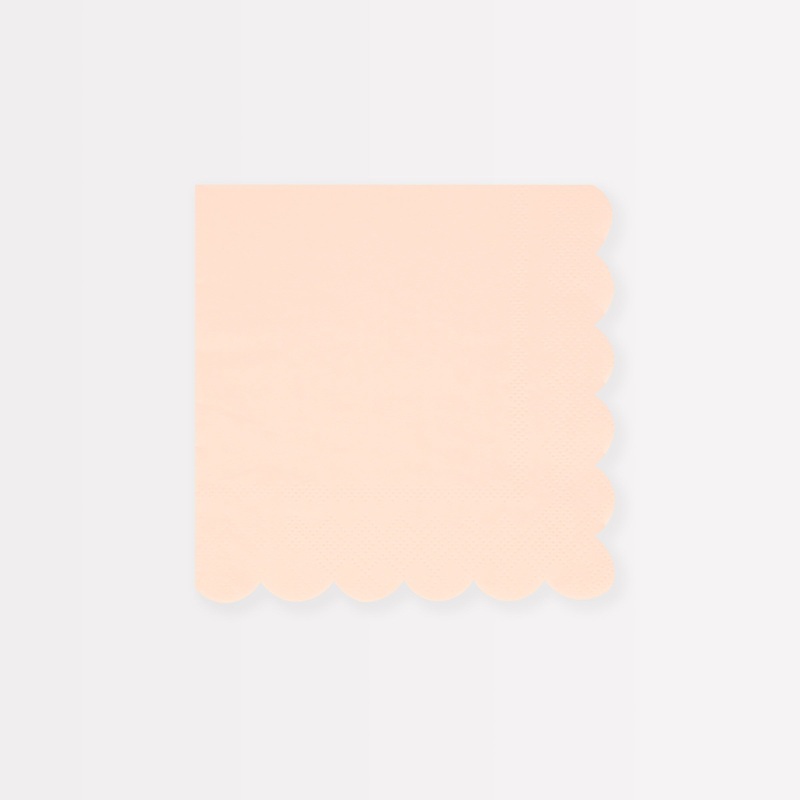 Ballet Slipper Pink Small Napkins (x 16)