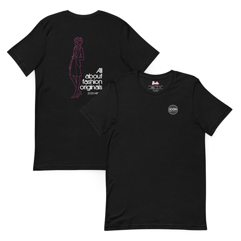 Barbie 2025 NBDCC Icon Black T-Shirt