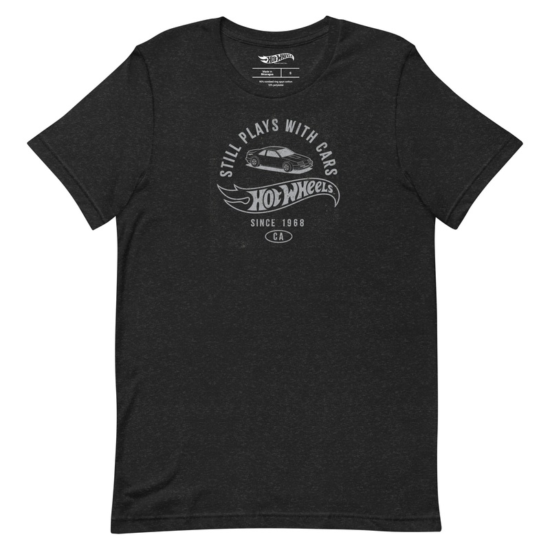 Hot Wheels Still Plays with Hot Wheels Cars Black T-Shirt