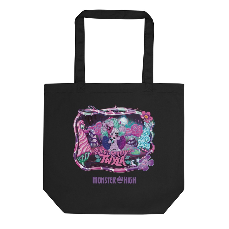 Monster High Sweet Scream Twyla Black Tote Bag