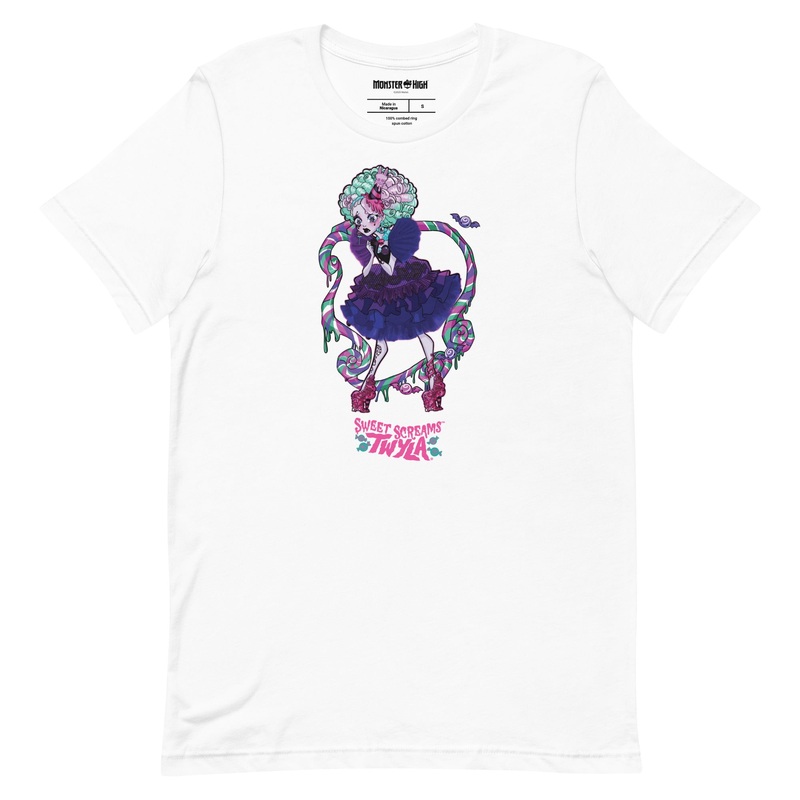 Monster High Sweet Scream Twyla White T-Shirt
