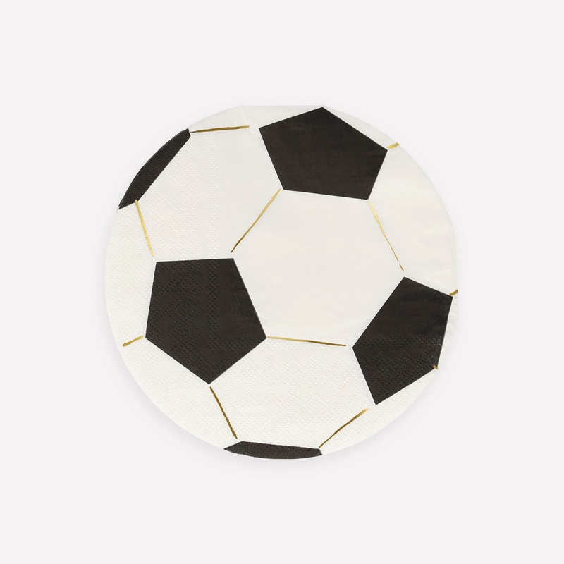 Soccer Napkins (x 16)