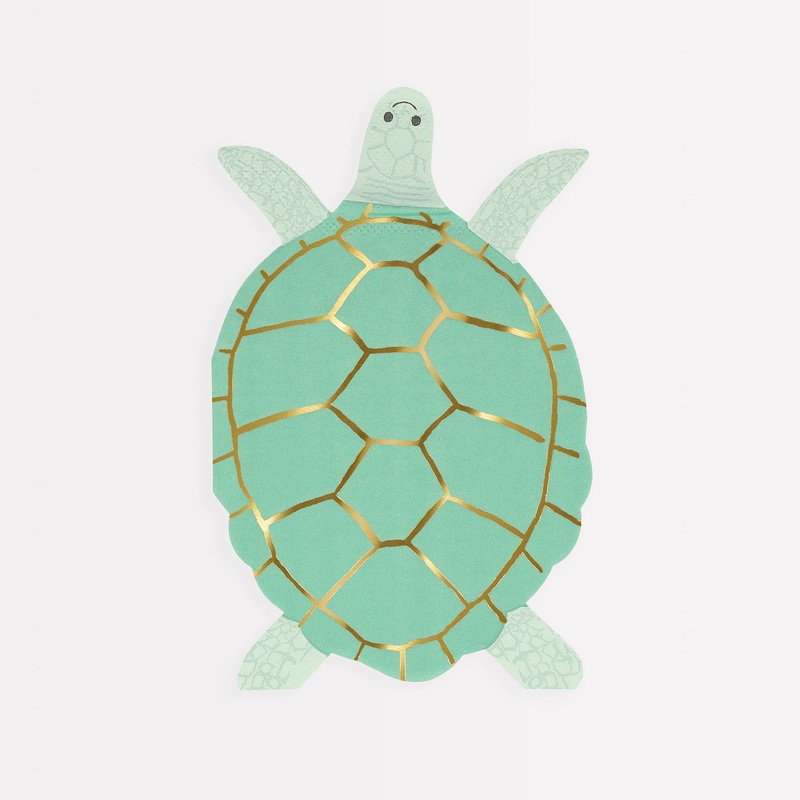 Turtle Napkins (x 16)