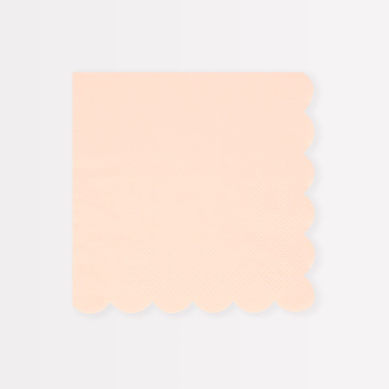 Ballet Slipper Pink Large Napkins (x 16)