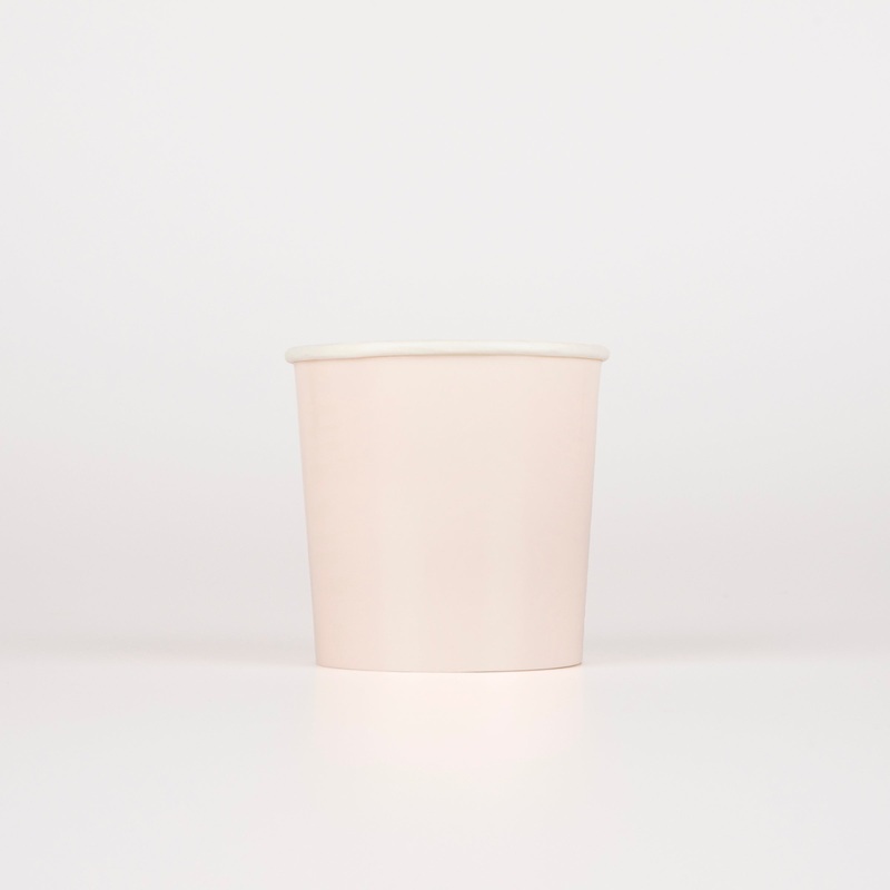Ballet Slipper Pink Tumbler Cups (x 8)