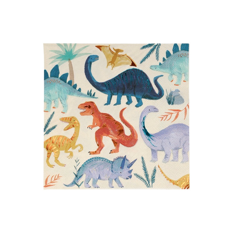 Dinosaur Kingdom Large Napkins (x 16)