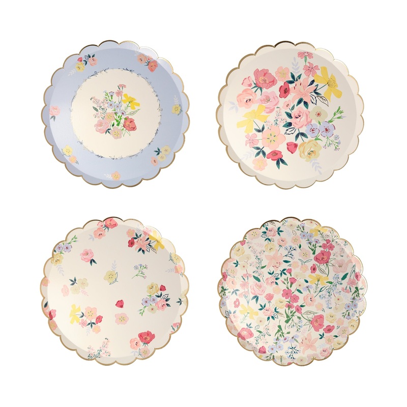 English Garden Side Plates – Big Multipack (x 48)