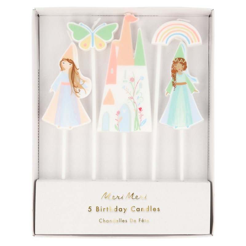 Magical Princess Candles (x 5)
