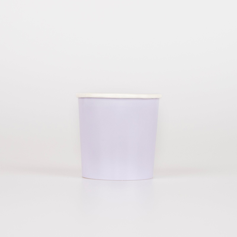 Periwinkle Tumbler Cups (x 8)