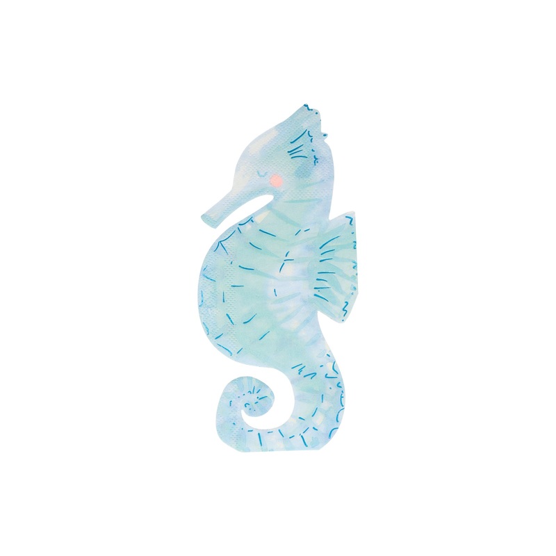 Seahorse Napkins (x 16)
