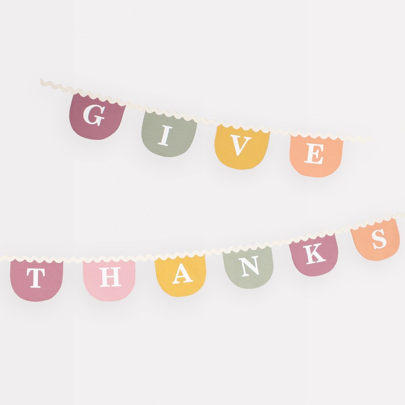 Thanksgiving Fabric Garland