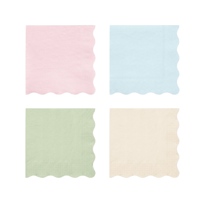 x Ladure Paris Small Napkins (x 16)