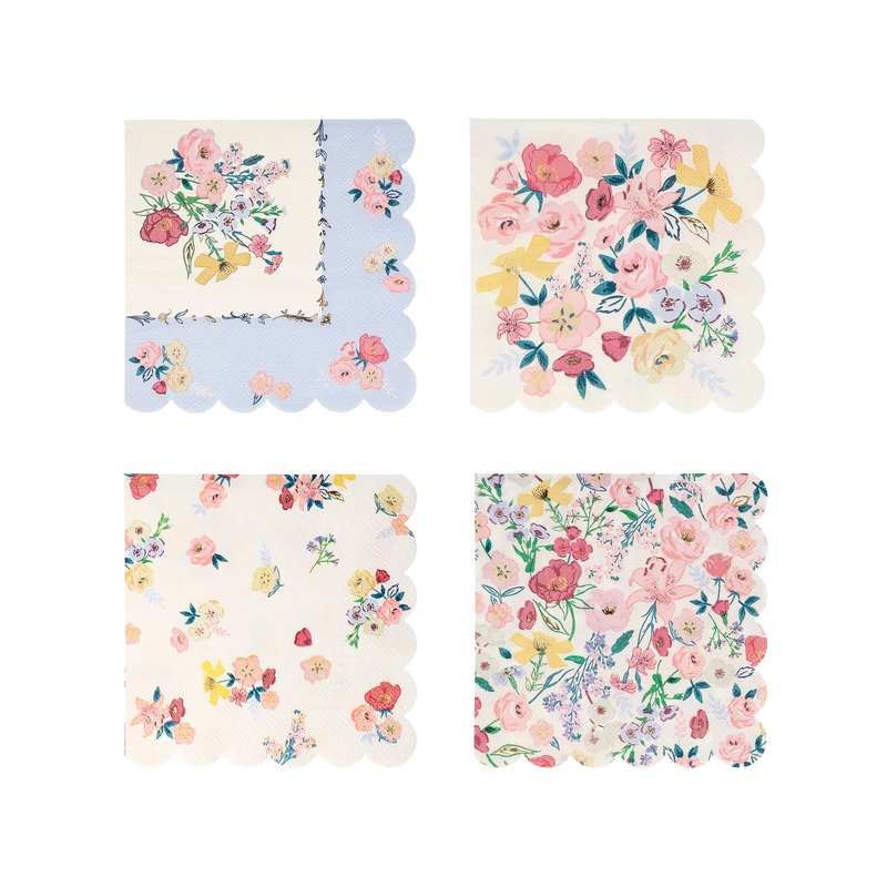 English Garden Large Napkins (x 16)