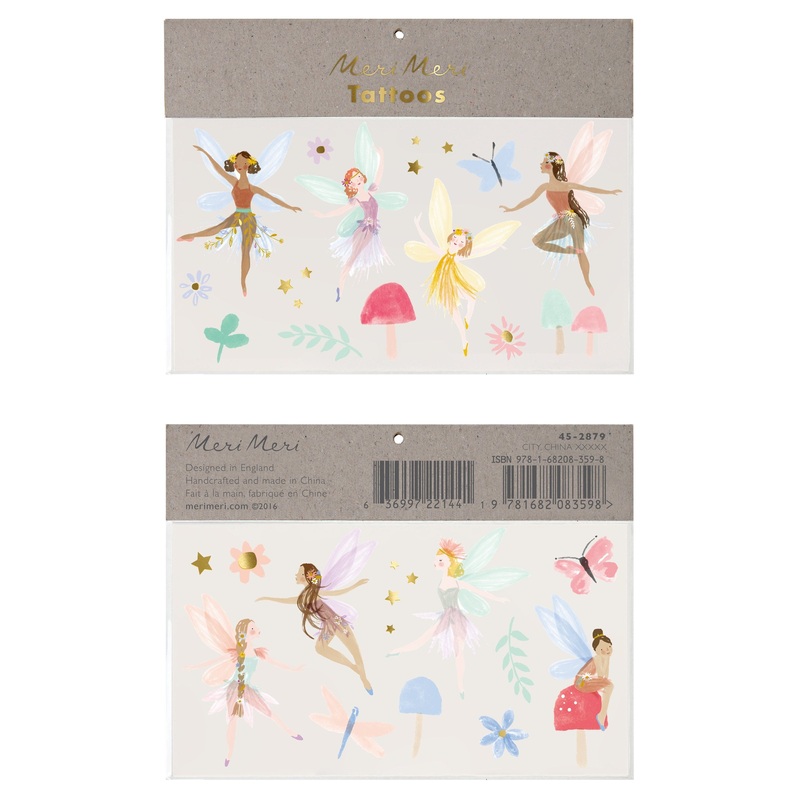 Fairy Large Temporary Tattoos