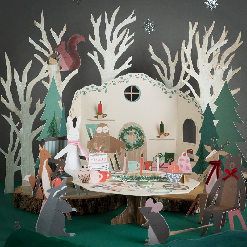 Owl’s Party Paper Play Advent Calendar