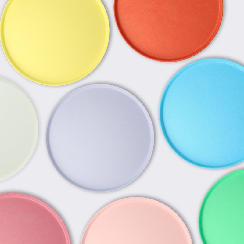 Small Bright Mix Compostable Plates – Big Multipack (x 48)
