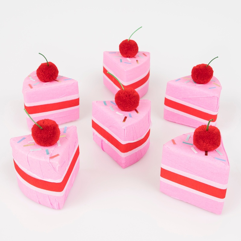 Surprise Cake Slices (x 6)