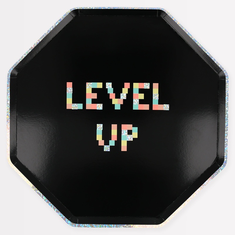 Video Games Dinner Plates (x 8)