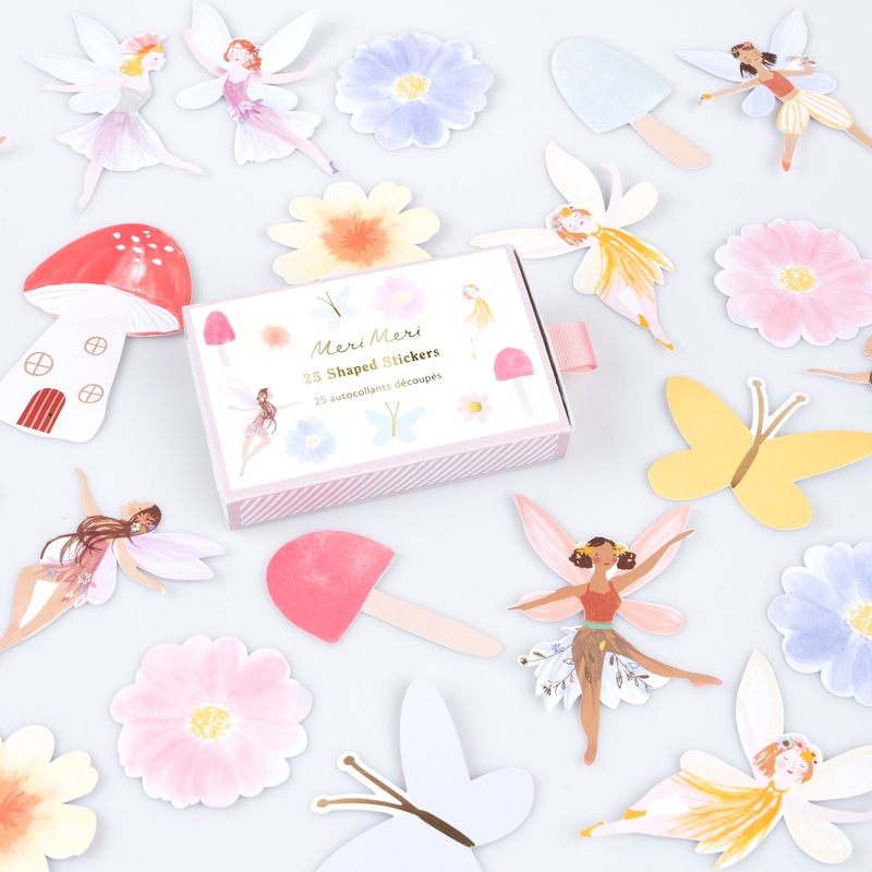 Fairy Shaped Stickers (x 25)