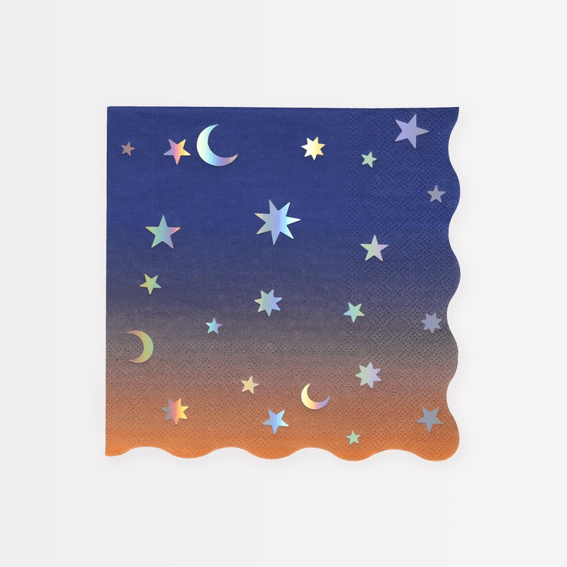 Making Magic Star Large Napkins (x 16)