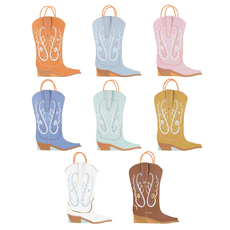 Western Party Bags (x 8)