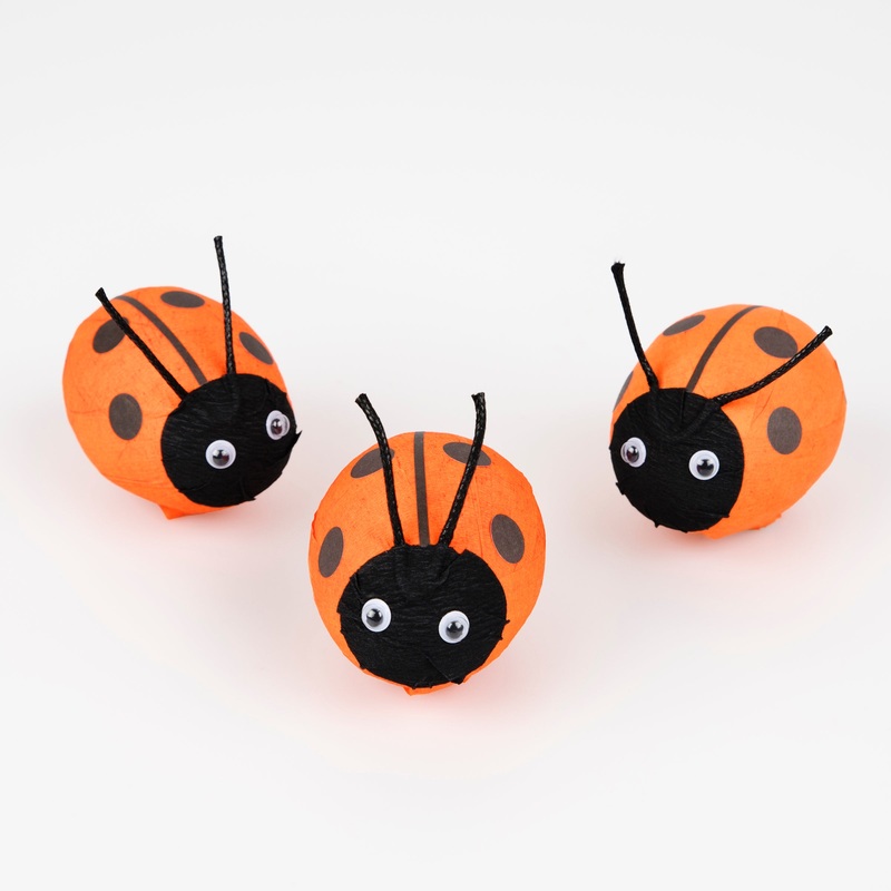 Ladybug Surprise Balls (x 3)