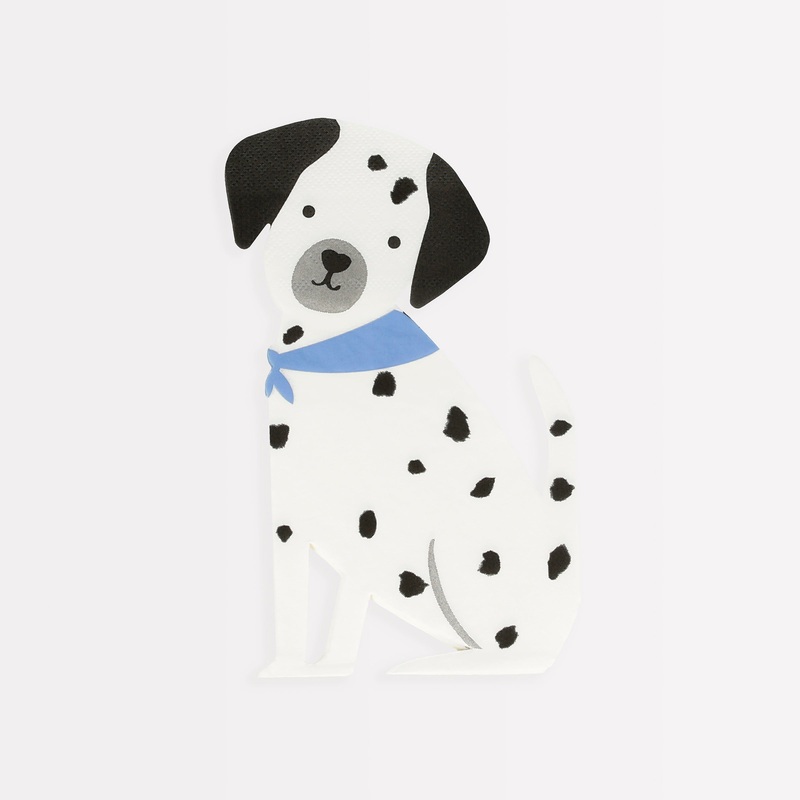 Puppy Napkins (x 16)