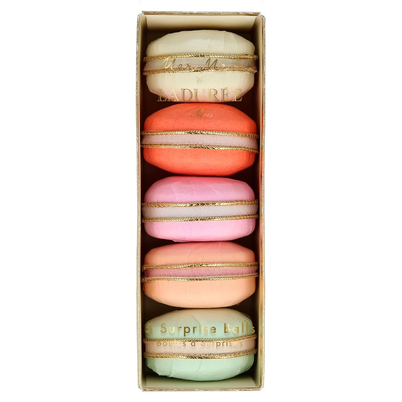 x Ladure Paris Macaron Surprise Balls (x 5)