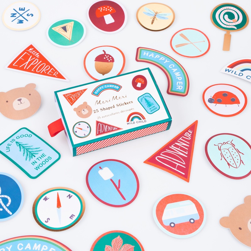 Outdoor Adventures Shaped Stickers (x 25)