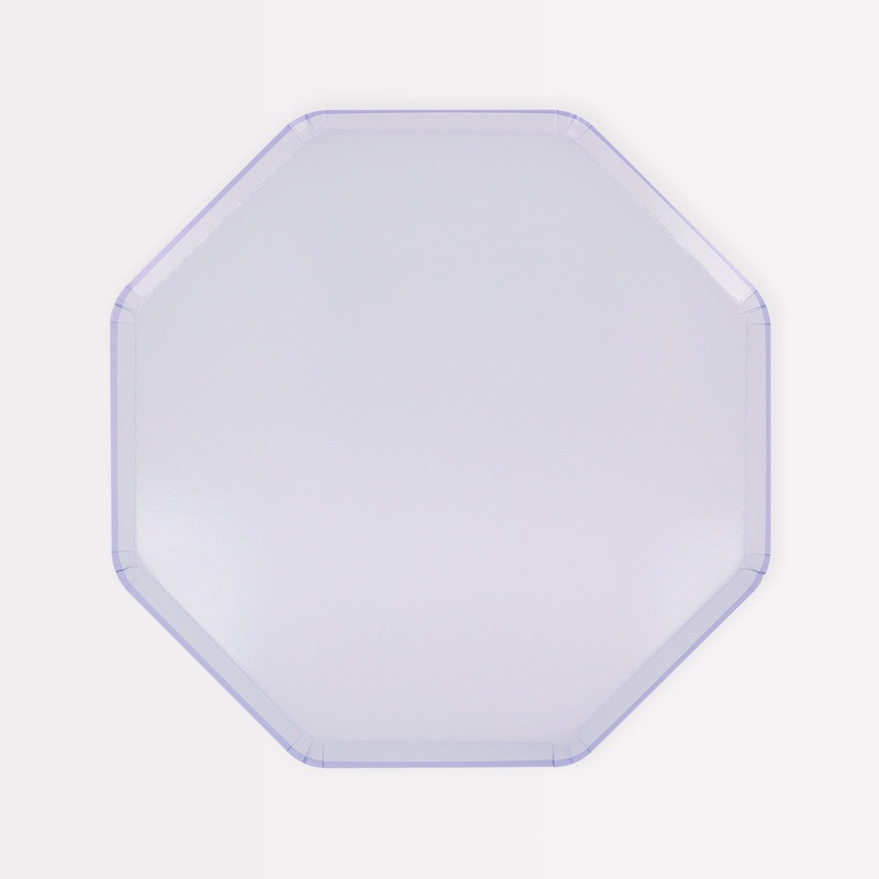 Periwinkle Side Plates (x 8)
