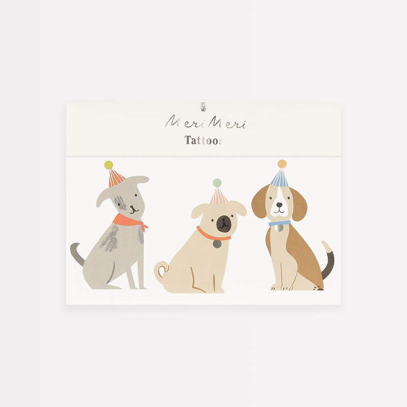 Puppy Temporary Tattoos